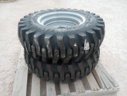 (2) Unused Wheels w/Tires 10.5 /80-18