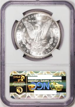 1881-S $1 Morgan Silver Dollar Coin NGC MS67 Amazing Toning