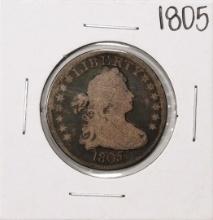1805 Draped Bust Quarter Coin