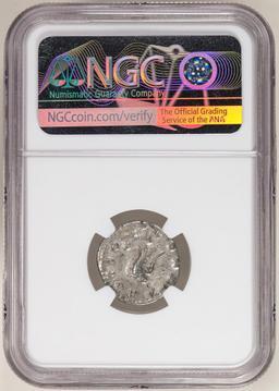 Roman Empire 138-161 AD Antoninus Pius AR Denarius Ancient Coin NGC VF