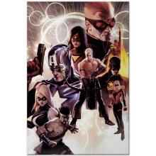 Marvel Comics "The Mighty Avengers #30" Limited Edition Giclee On Canvas