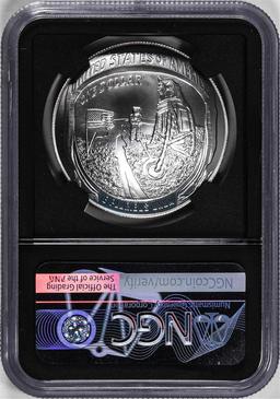 2019-P $1 Apollo 11 Commemorative Silver Dollar Coin NGC MS70 ER Iskowitz Signature