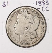 1883-CC $1 Morgan Silver Dollar Coin