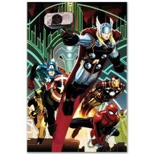 Marvel Comics "Avengers #5" Limited Edition Giclee On Canvas