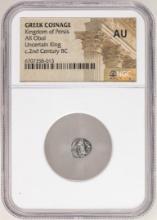 Kingdom of Persis c.2nd Century BC AR Obol Ancient Greek Coin NGC AU