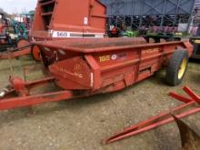 New Holland 165 Manure Spreader - Needs Chain Fixed  (4391)