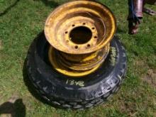 Tire & Yellow Rim  (1348)