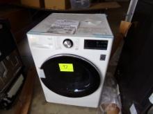 LG Thinq Model DLHC1455W Electric White Front Dryer, New, Scratch and Dent,
