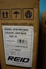 REID BIKE: LIGHT BLUE, MODEL MTB PRO WSD, SIZE M,