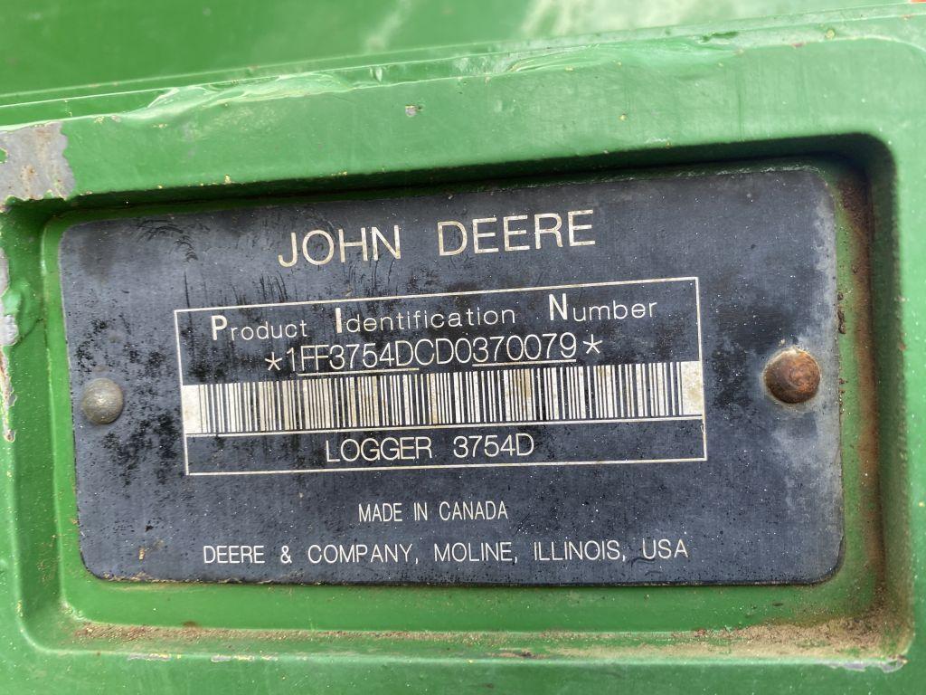 2013 John Deere 3754D Hydraulic Excavator