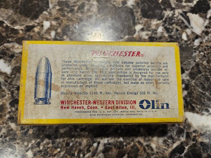 Winchester 9mm Luger (Parabellum) 115 Gr. Full Metal Case (W9LP) Cartridges