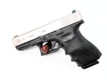Glock 19, 9x19 Caliber Pistol with stainless slide