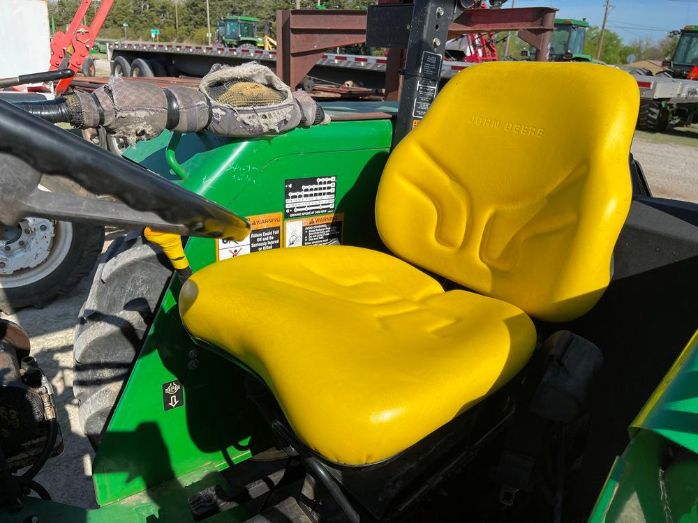 JD 5103 Tractor w/Sickle Bar Mower Attachment