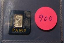 PAMP SUISSE 1 GRAM 999.5 PLATINUM