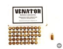44 Rounds Venator Ballistics Laboratories Remanufactured 380 Auto 90gr LRN Ammunition