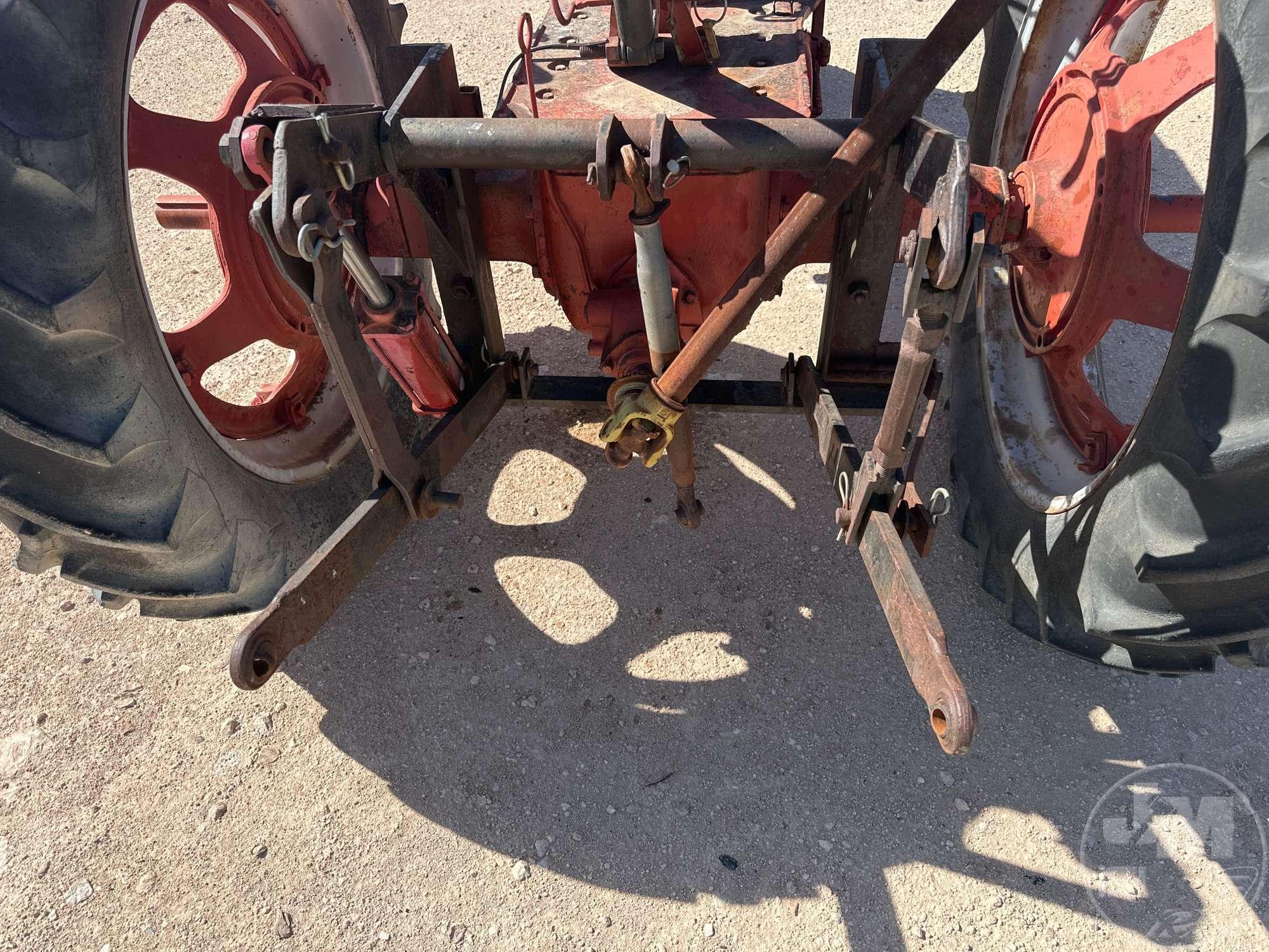 MCCORMICK FARMALL H SN: 262408 TRACTOR