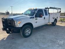 2012 FORD F-350 SUPER DUTY EXTENDED CAB 4X4 UTILITY TRUCK VIN: 1FD8X3FTXCEB93374