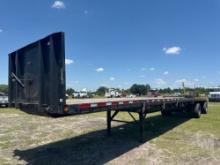 2007 FONTAINE TRAILER CO. FTW-5-8048WSAW 48'X96" STEEL FLATBED VIN: 13N14830271534765