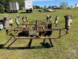 IRRIGATION PIPE TRAILER, PULL TYPE, S/A, SPRING SUSPENSION