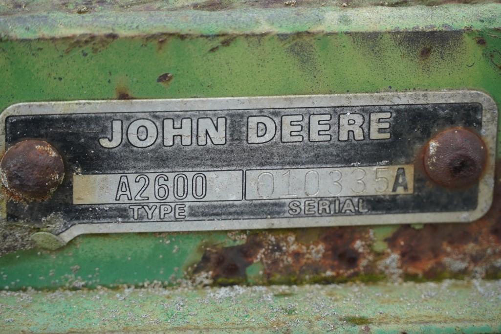 John Deere A2600 Plow*