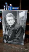 sealed JAMES DEAN POSTER with inspirational quote