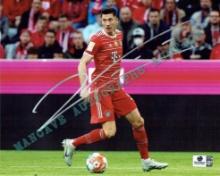 Robert Lewandowski FC Bayern Munich Autographed 8x10 Photo GA coa