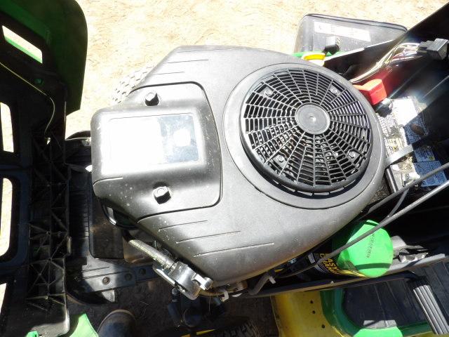 John Deere S120 Riding Mower, LIKE NEW w/ Only 12 Hours! V Twin Gas Engine
