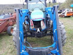 New Holland T5050 4wd Tractor w/ Loader, Deluxe Cab w/ Heat & AC, Power Shu