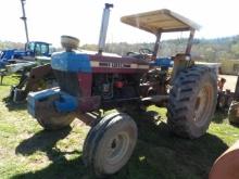 Ford 7610 Tractor, Rops Canopy, Dual Remotes, Wheel Weights, Front Suitcase