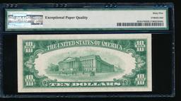 1950 $10 Atlanta FRN PMG 65EPQ