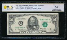 1969A $50 New York FRN PCGS 64