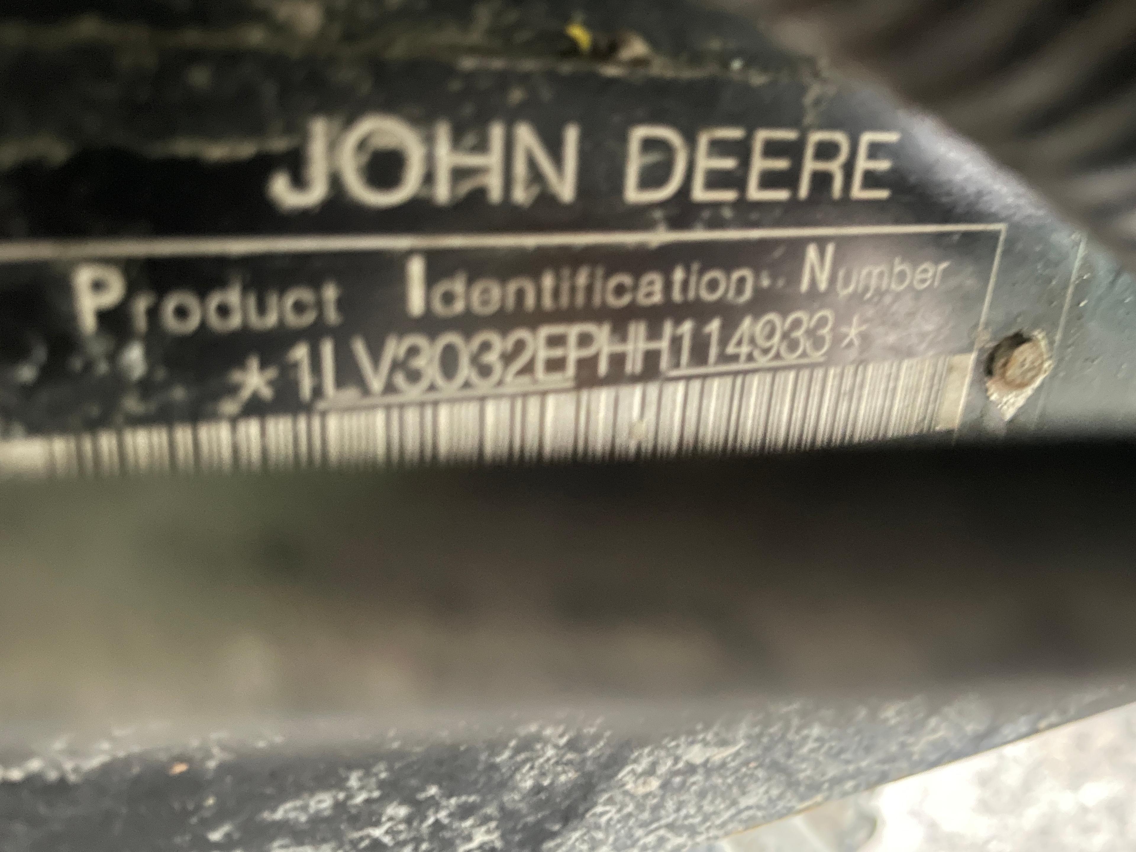 John Deere 3032E Hydrostatic 4X4 Tractor W/ Loader