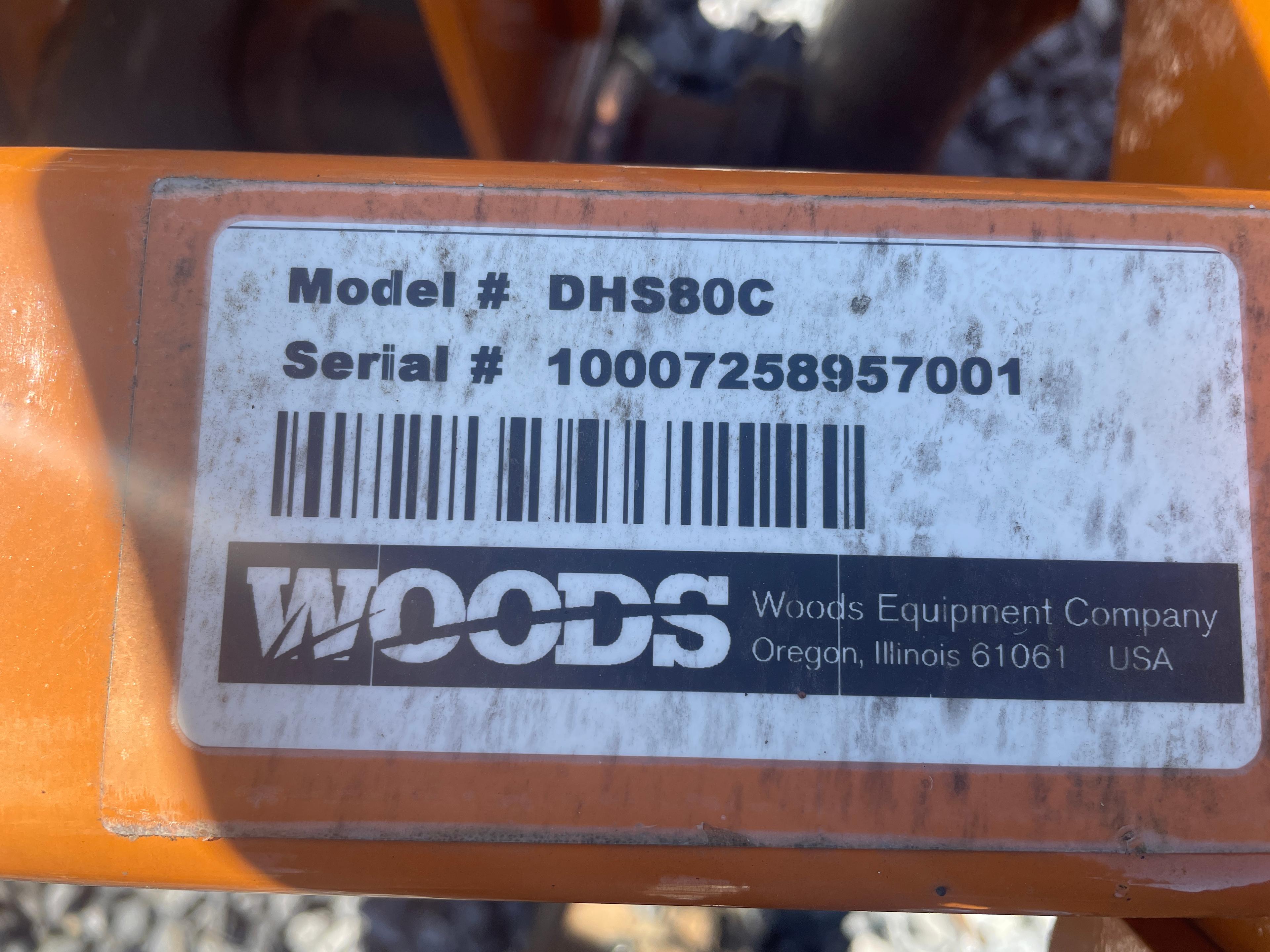Woods DHS80 73" 3-Point Hitch Disc