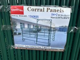 New Steelman Corral Panels