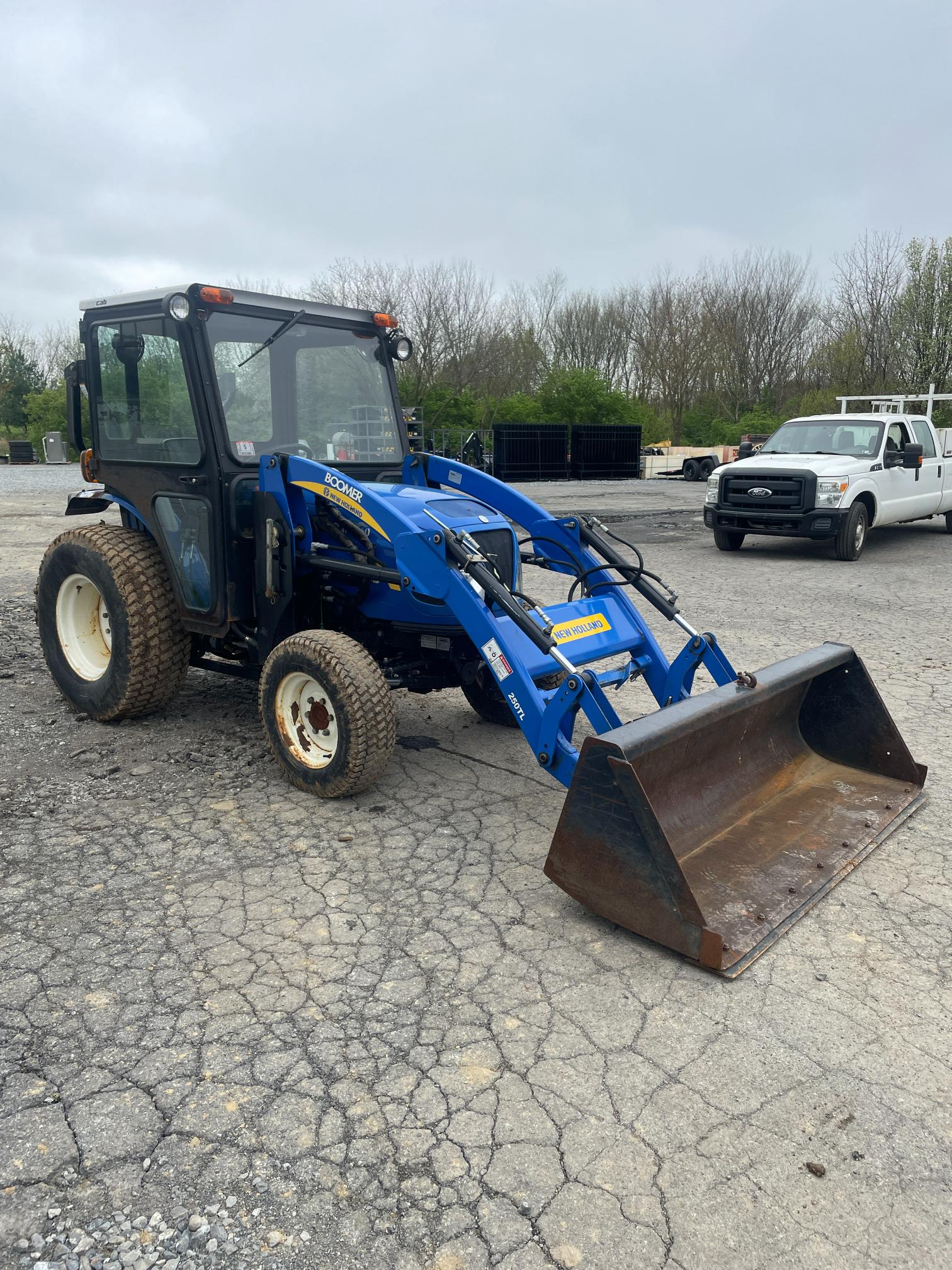 2011 New Holland Boomer 50 4X4 Tractor W/ Loader