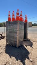 Lot of 250 Safety Highway cones