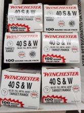 600 Rounds Of 40 S&W Ammunition