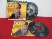 Elvis 2-Volume Set on RCA Victor 45 Records