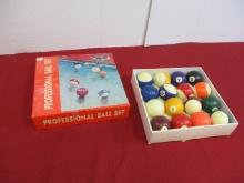 Complete Pool Ball Set