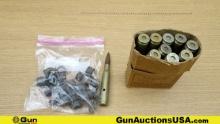 Frankford Arsenol, Etc. Dummy Cartridges, Links. Box of 10- 50 Caliber Dummy Cartridges and 10- 50 C