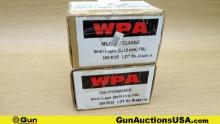 Wolf 9mm Ammo. 1000 Total Rds; 9mm 115 Grain FMJ.. (70882)