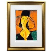 Protrait Of A Woman With Hat by Modigliani, Amedeo
