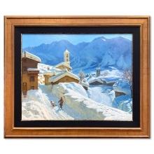 Winter in the Alps by Akopov Original