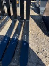 Unused Pair of Pallet Forks - No Frames - ONE PER LOT