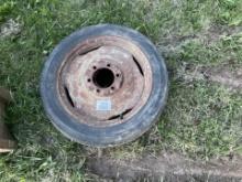 2 Rear Wheels & Tires for 8N Ford Tractor