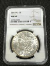NGC MS64 1883-O Morgan Silver Dollar