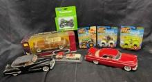 Diecast Collectible Toy Cars Corvette, Cadillac, Hotwheels Mario Bros more