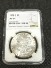 NGC MS64 1902-O Morgan Silver Dollar