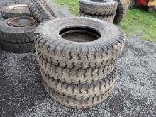 (4) Firestone 10.00-20 Tires