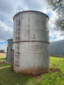 12ft wide by 16ft tall grain storage bin